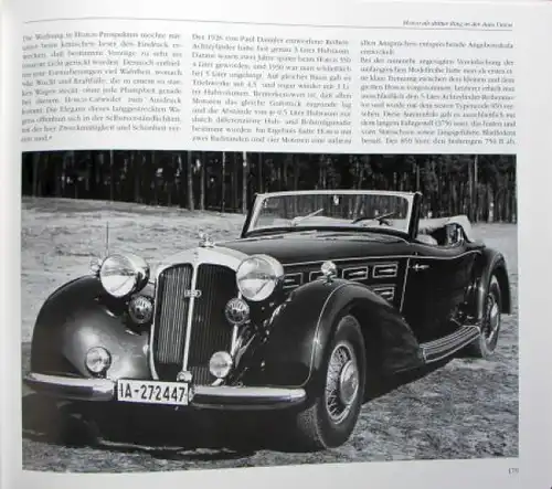 Kirchberg "Horch - Prestige und Perfektion" Horch-Fahrzeughistorie 1994 Lederausgabe im Originalschuber (7437)