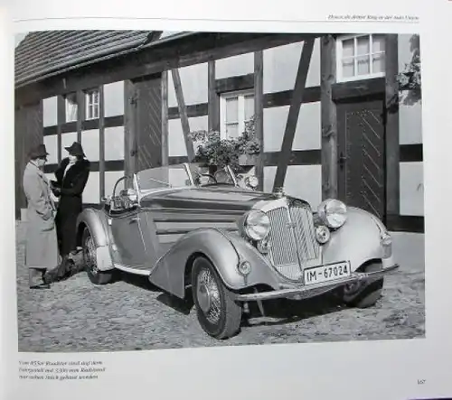 Kirchberg "Horch - Prestige und Perfektion" Horch-Fahrzeughistorie 1994 Lederausgabe im Originalschuber (7437)