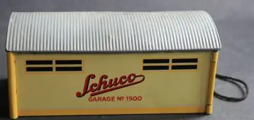 Schuco Garage mit Telefon 1955 Blechmodell (7403)