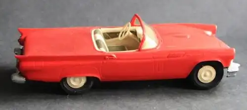 Ford Thunderbird Cabriolet 1957 US-Händler Promotioncar Plastikmodell mit Friktionsantrieb (7397)