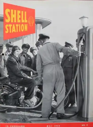 "Shell Station" Tankstellen-Magazin 1953 (7219)