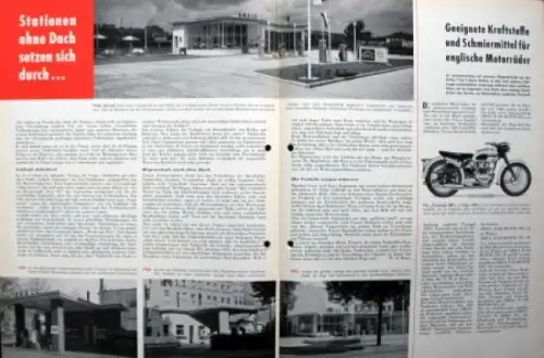 "Shell Station" Tankstellen-Magazin 1953 (7219)