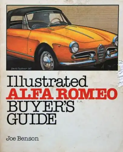 Benson "Illustrated Alfa Romeo Buyer's Guide" Alfa-Romeo Historie 1983 (7214)