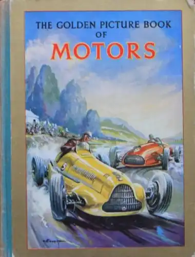 Ward Look "The golden Picture Book of Motors" Fahrzeug-Historie 1953 (6992)