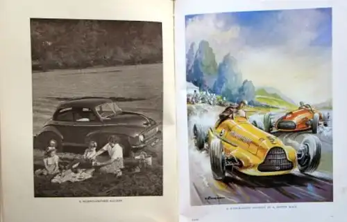 Ward Look "The golden Picture Book of Motors" Fahrzeug-Historie 1953 (6992)
