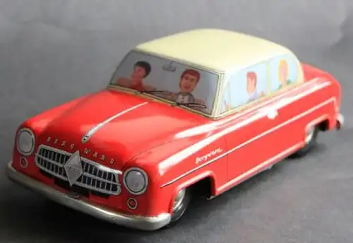 Tucher Borgward 1500 Limousine 1960 Blechmodell mit Friktionsantrieb (6984)