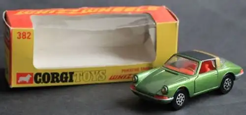 Corgi Toys Porsche 911S Targa 1969 Metallmodell in Originalbox (6983)