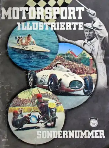 "Motorsport Illustrierte - Sondernummer" Motorsport-Magazin 1953 (6982)