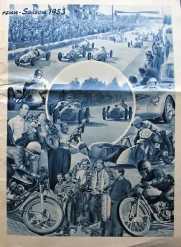 "Motorsport Illustrierte - Sondernummer" Motorsport-Magazin 1953 (6982)