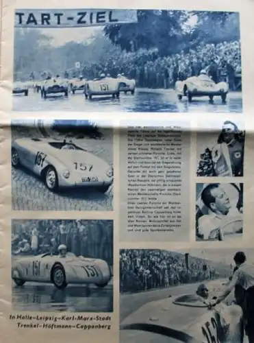 "Motorsport Illustrierte - Sondernummer" Motorsport-Magazin 1953 (6982)