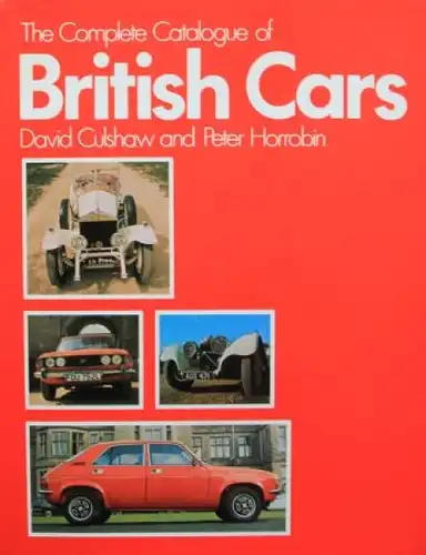 Culshaw "British Cars" Englische Fahrzeughistorie 1974 (6980)