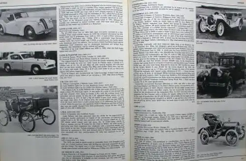 Georgano "Motorcars 1885 to the present" Fahrzeughistorie 1972 (6979)