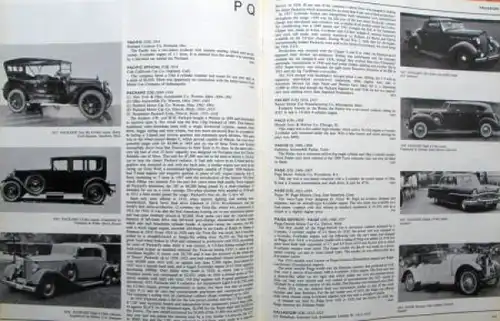 Georgano "Motorcars 1885 to the present" Fahrzeughistorie 1972 (6979)