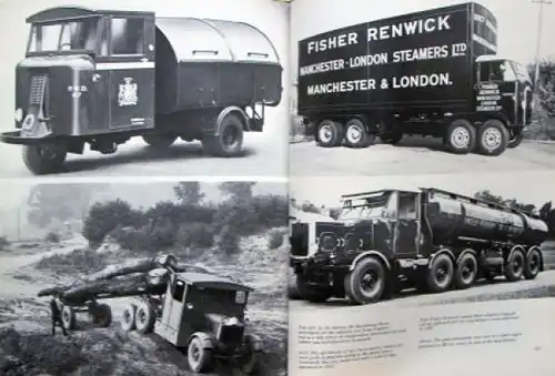 Klapper "British Lorries 1900-1945" Lastwagen-Historie 1977 (6976)