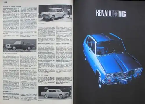 "Automobil Revue 66" Automobil-Jahrbuch 1966 (6965)