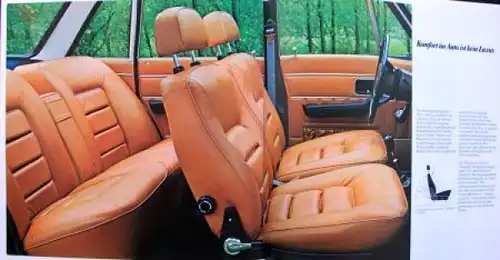 Volvo 164 E Modellprogramm 1972 Automobilprospekt (6945)