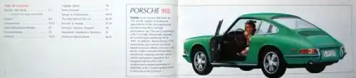 Porsche Modellprogramm 1967 Automobilprospekt (6917)