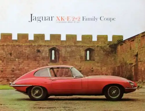Jaguar E Family Coupe XK 2+2 Modellprogramm 1965 Automobilprospekt (6911)