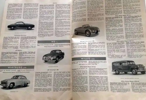 "Automobil Revue 57" Automobil-Jahrbuch 1957 (6901)