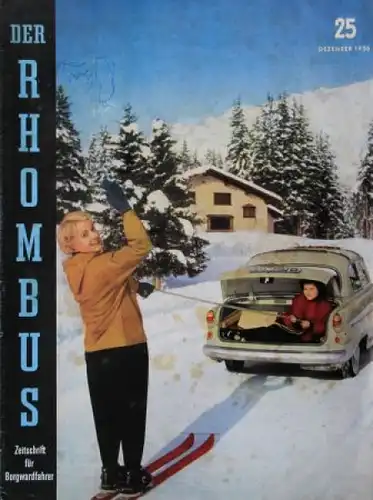 Borgward "Der Rhombus" Firmen-Magazin 1956 (6898)