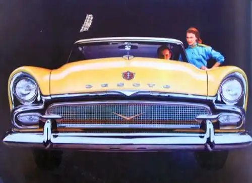 DeSoto Diplomat Modellprogramm 1956 Automobilprospekt (6894)