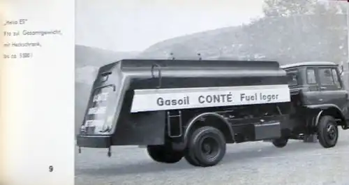 Esterer Helsa Tankfahrzeuge Modellprogramm 1964 Lastwagen-Katalog (6857)