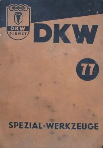 DKW Spezial-Werkzeuge 77 Teileliste 1956 in Originalordner (6848)