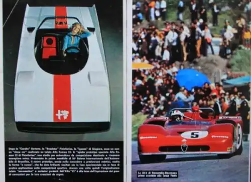 "Il Quadrifoglio" Alfa-Romeo Magazin 1971 vier Ausgaben (6829)