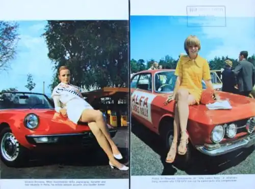 "Il Quadrifoglio" Alfa-Romeo Magazin 1970 vier Ausgaben (6827)