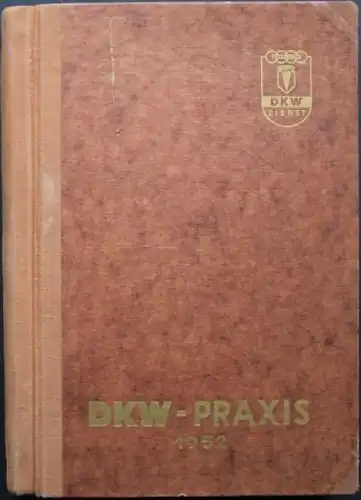 "DKW Praxis" DKW-Magazin 1952 kompletter Jahrgang im Originalordner (6824)