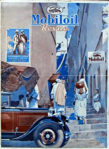 "Gargoyle Mobiloil Revue" Mobiloil Tankstellen-Zeitschrift 1930 (6797)