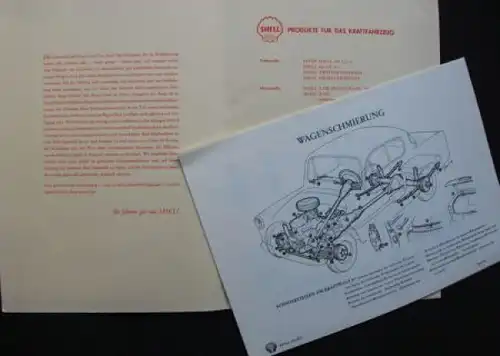 Shell Archiv "Das Kraftfahrzeug" Tankstellen-Prospektmappe (6794)