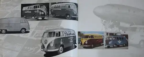 Volkswagen T1 Transporter Modellprogramm 1952 "Wer fährt Transporter" Reuters-Motive Automobilprospekt (8667)