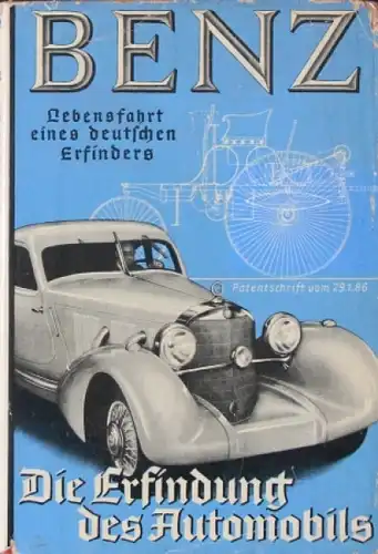 Benz "Lebensfahrt eines deutschen Erfinders" Benz-Biographie 1925 (1609)