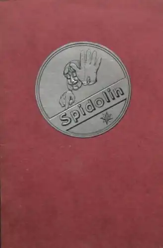 Spidolin Autooel Handbuch 1928 (6785)