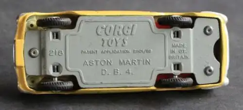 Corgi Toys Aston Martin DB 4 Coupe 1965 Metallmodell (6782)