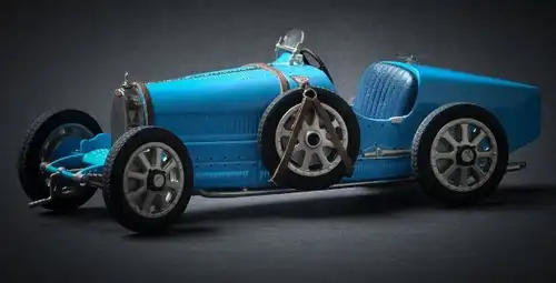 Franklin Mint Bugatti Typ 35 C 1924 Metallmodell (2290)