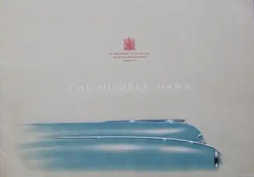 Humber Hawk Modellprogramm 1952 Automobilprospekt (2100)