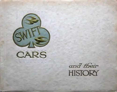 Swift Cars Modellprogramm 1920 Automobilprospekt (7866)