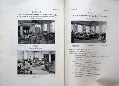 Rieder "Wissenschaftliche Automobil-Wertung" Fahrzeugtechnik 1911 zwei Bände (7906)