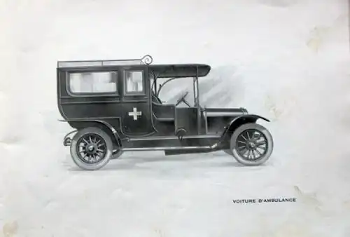 Lacoste & Cie Carrossiers Modellprogramm 1910 Lastwagenprospekt (7962)
