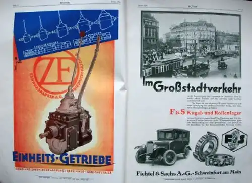 Braunbecks "Motor" Magazin Januar 1928 (9017)