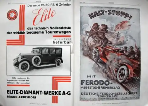 Braunbecks "Motor" Magazin Januar 1928 (9017)