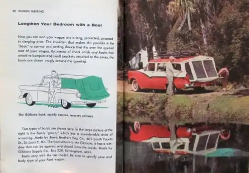 Reck "Ford Treasury - Station Wagon Living" USA Ford Camping Historie 1957 zwei Bände (1497)