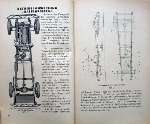 NAG Protos 12/60 PS Sechszylinder 14/70 PS 1929 Betriebsanleitung (4126)