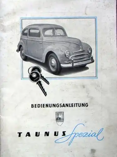Ford Taunus 1950 Betriebsanleitung (2998)