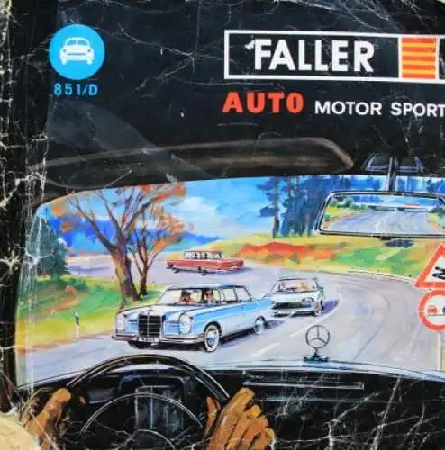 Faller "Auto Motor Sport" 1964 Spielzeugprospekt (2371)