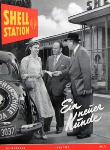 "Shell Station" Tankstellen-Magazin 1953 (1388)