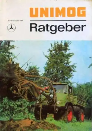 Unimog Mercedes-Benz Ratgeber 1964 Magazin (0683)