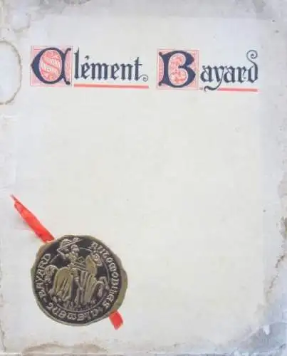 Clement-Bayard Automobile Modellprogramm 1914 Automobilprospekt (2674)